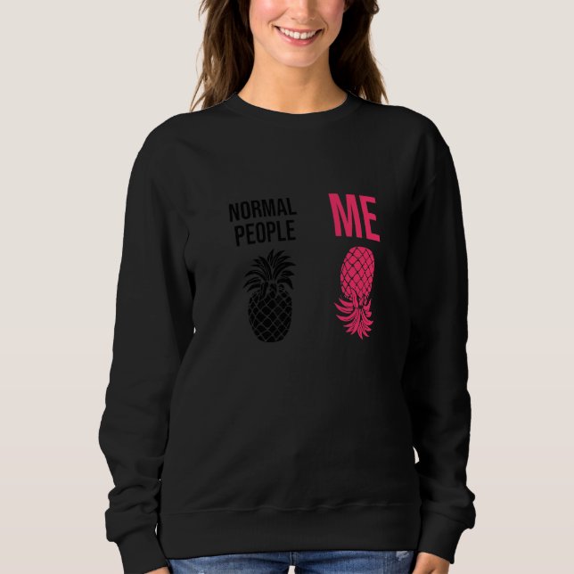 Upside Down Pineapple To Vanilla Swinger Joke  3 T Shirt (Framsida)