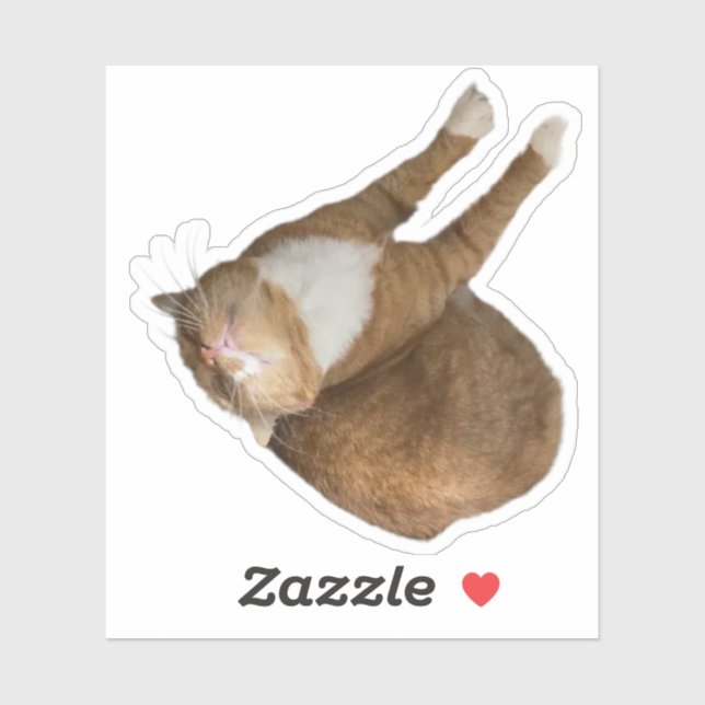 Upside-Down Sunshine Klistermärken (Ark)