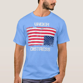 Upside down US Flag T Shirt