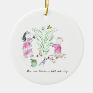 upsidedown_christmas julgransprydnad keramik