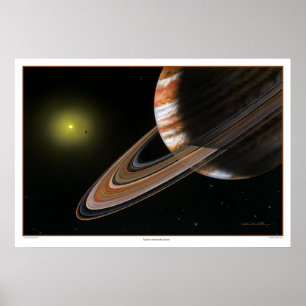 Upsilon Andromedae systemtryck Poster