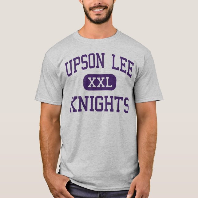 Upson Lee - riddare - kick - Thomaston Georgia Tee Shirt (Framsida)