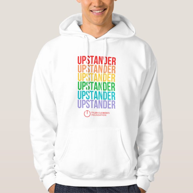 Upstander Hoodie Pride Edition (Framsida)