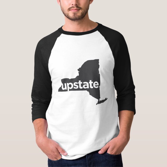 upstate New York Ballshirt Tee (Framsida)