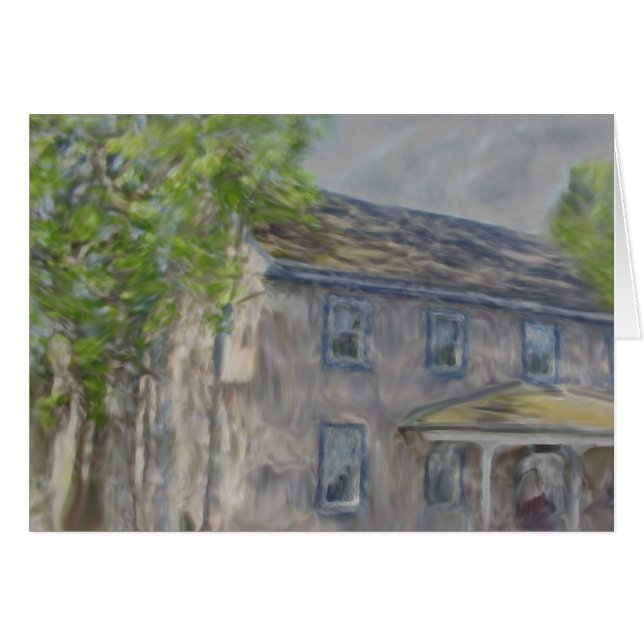 Upstate New York Hälsningskort (Framsidan Horizontal)