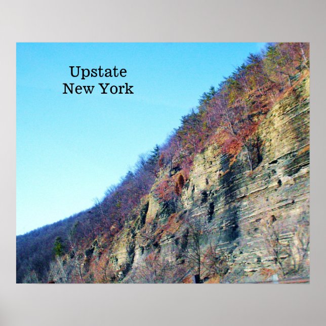 UPSTATE NEW YORK:S ART POSTER (Framsidan)
