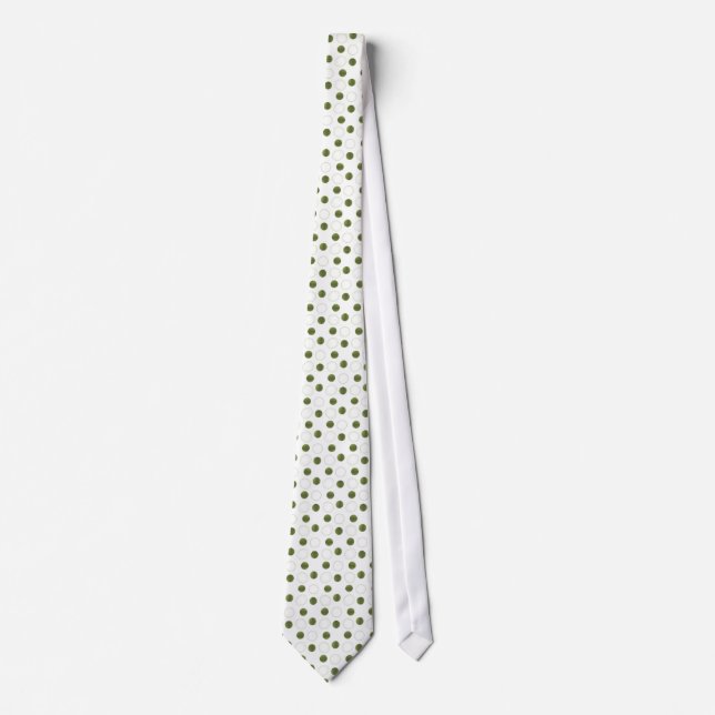 Uptown Bliss Tie, Grönt Slips (Framsida)