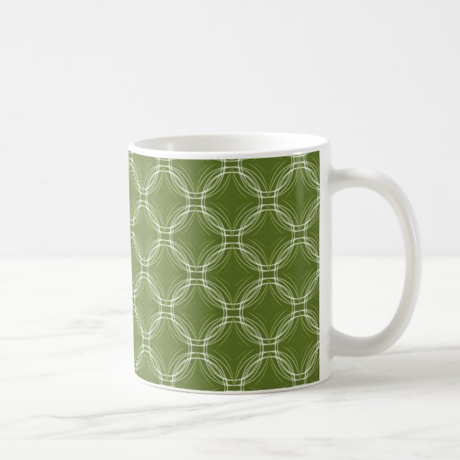Uptown Elegance Mugg, Lime Green Kaffemugg (Höger)