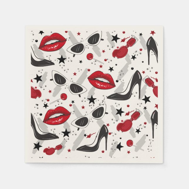 Uptown Girl Pappersservett (Framsidan)