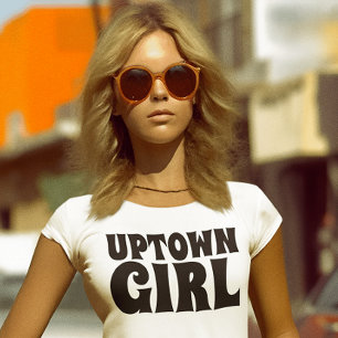 UPTOWN GIRL Vintage T-Shirts