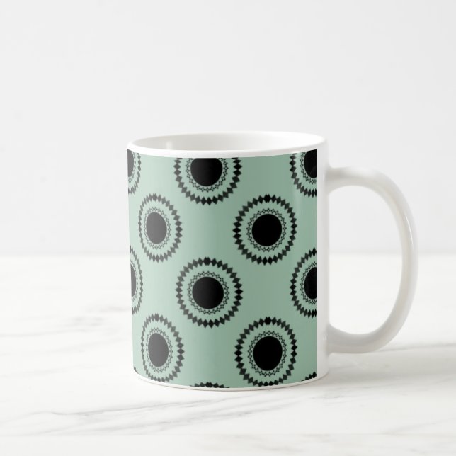 Uptown Hipster Mugg, Sage Kaffemugg (Höger)