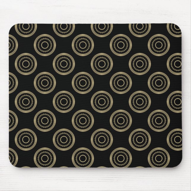 Uptown Posh Mousepad, Guld Musmatta (Framsidan)