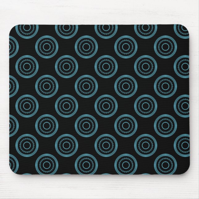 Uptown Posh Mousepad, Turquise Musmatta (Framsidan)
