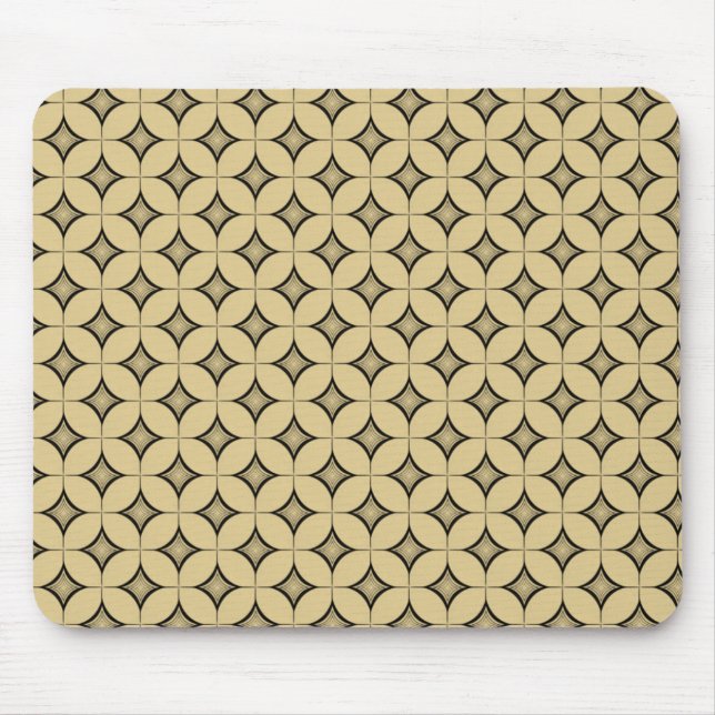 Uptown Retro Mousepad, Champagne Musmatta (Framsidan)