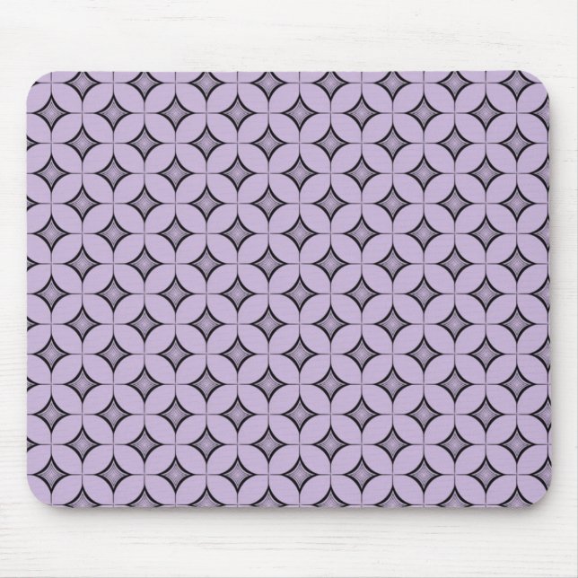 Uptown Retro Mousepad, Lavender Musmatta (Framsidan)