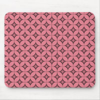 Uptown Retro Mousepad, Watermelon Rosa