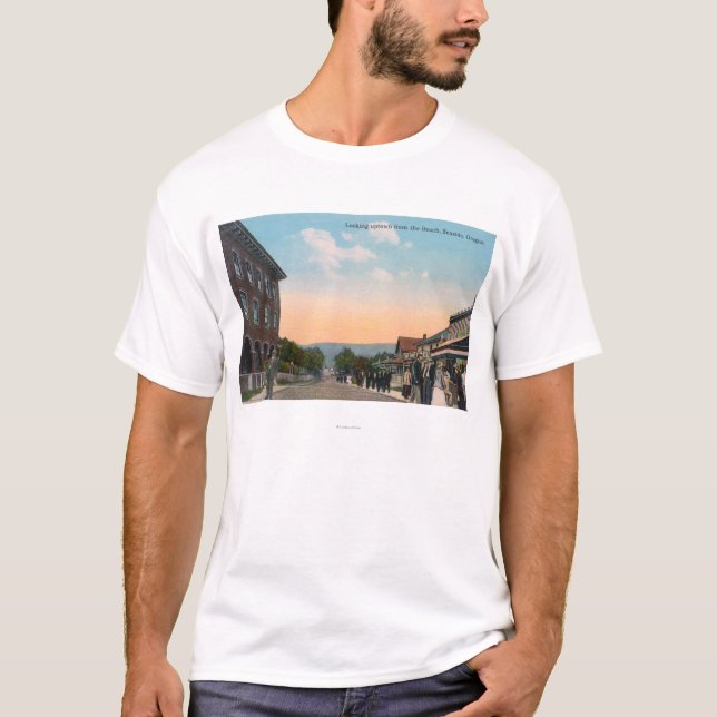 Uptownen beskådar från BeachSeasiden, ELLER T Shirt (Framsida)