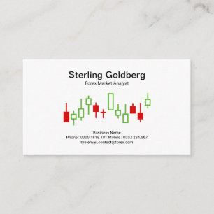 Uptrend Movement Lagrar Exchange Graph Financial Visitkort