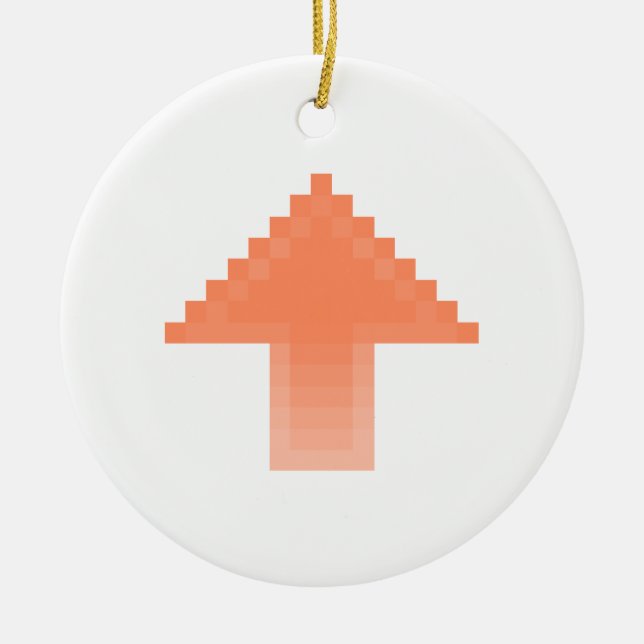 Upvote Julgransprydnad Keramik (Framsidan)