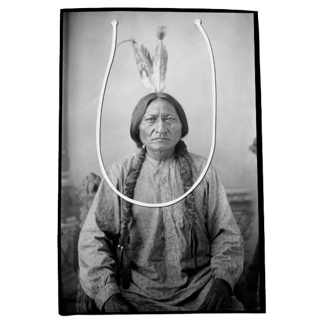 Ur-amerikansk ikon: Lakotaledaren Sitting Bull (Framsidan)