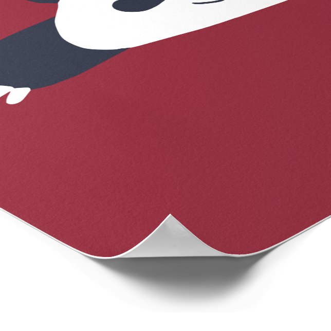 Ur bambu, slut på idéer Panda  Poster (Hörn)