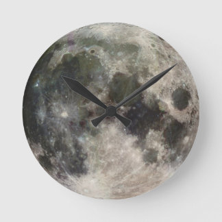 "Ur den här världen" Full Moon Clock Rund Klocka