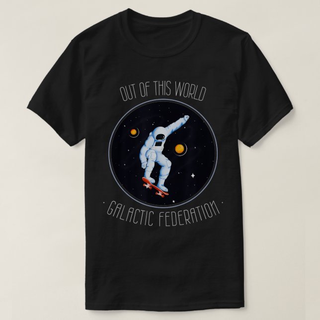 Ur det här globala Galactic Federation-rymden T Shirt (Design framsida)