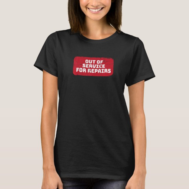 Ur drift för reparationer knä höftledsplastik t shirt (Framsida)