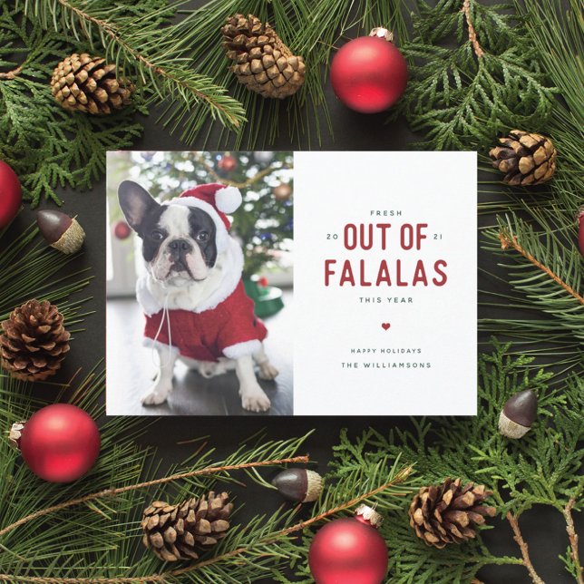 Ur Falalas Rolig hund julkort (Skapare uppladdad)