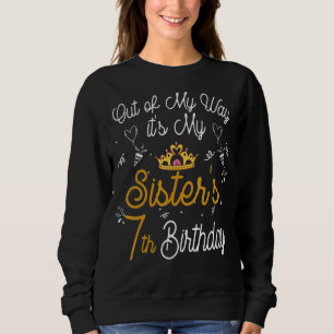 Ur min väg är det min systers födelsedag i 7:e t shirt