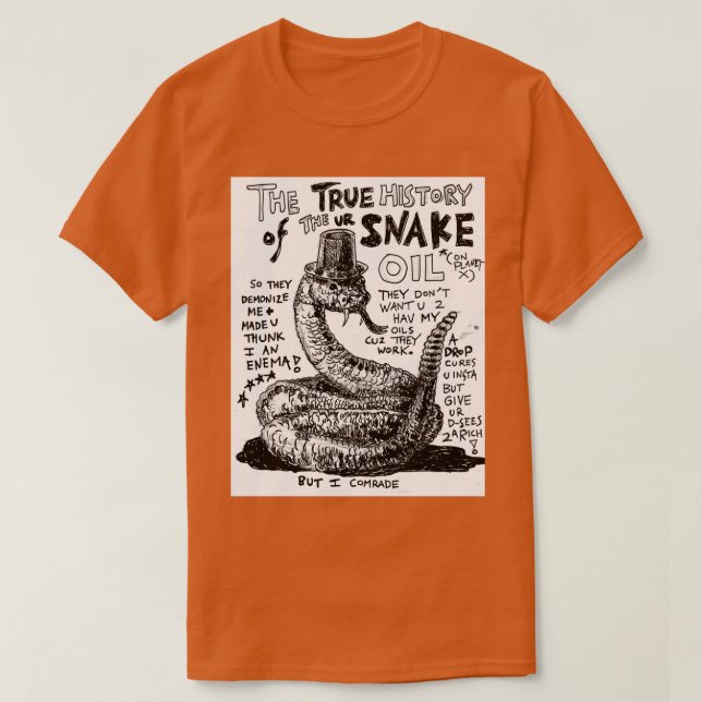 Ur Snake Oil T Shirt (Design framsida)