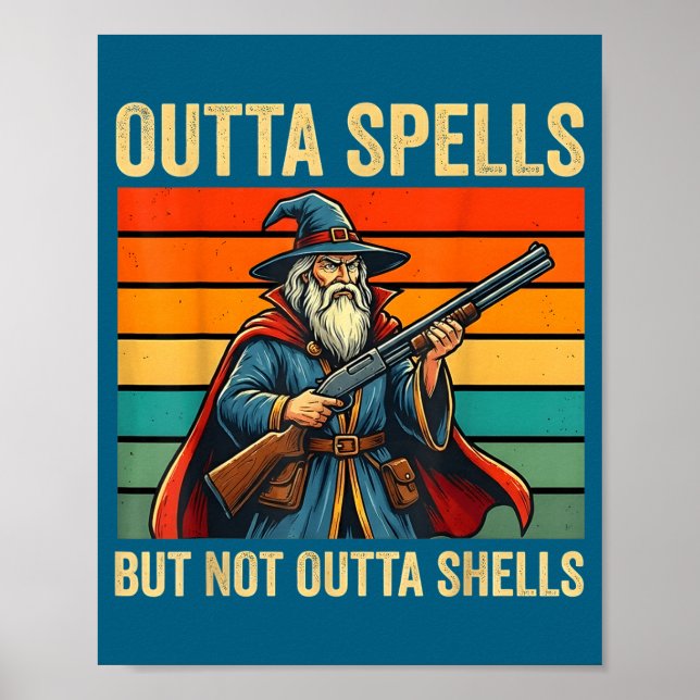 Ur Spel Men Inte Ur Skal Trollkarl Fantasy M Poster (Framsidan)