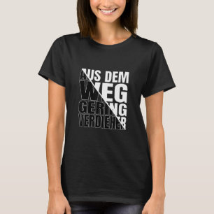 Ur vägen för låg meritKAPitalismens plånbokskonto T Shirt