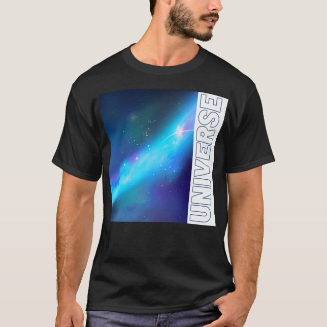 Ur världen - Universe grafik 11 T Shirt (Framsida)