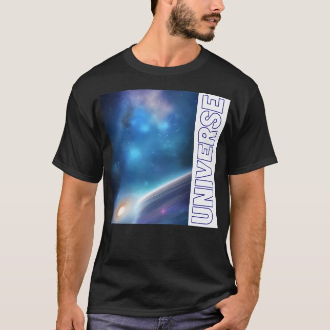 Ur världen - Universe grafik 14 T Shirt (Framsida)