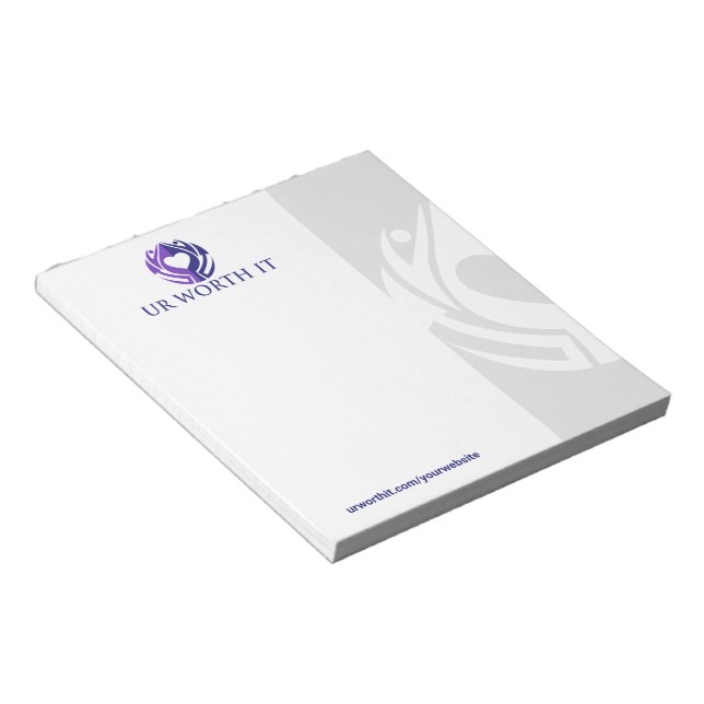 UR WORTH IT  ANTECKNINGSBLOCK (Vinklad)