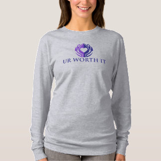 UR Worth IT Grått T-Shirt
