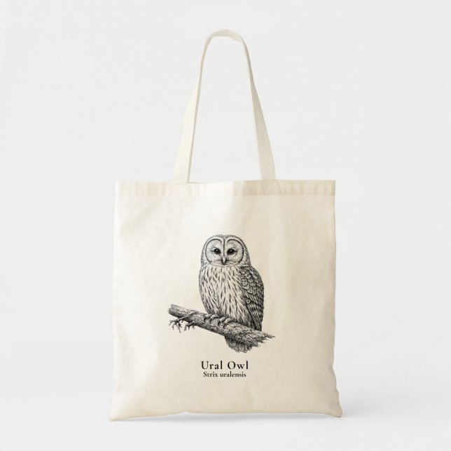 Ural Owl Tygkasse (Framsidan)