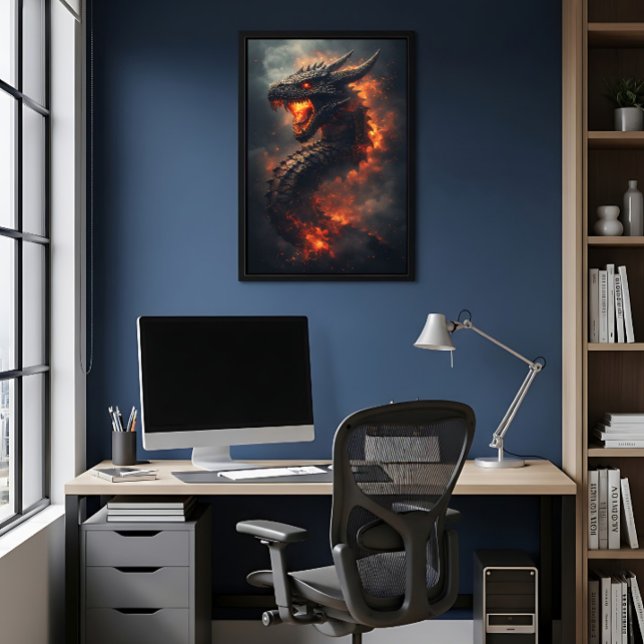 Uråldrig Drakon av Helvetiska Flammor Poster (Skapare uppladdad)