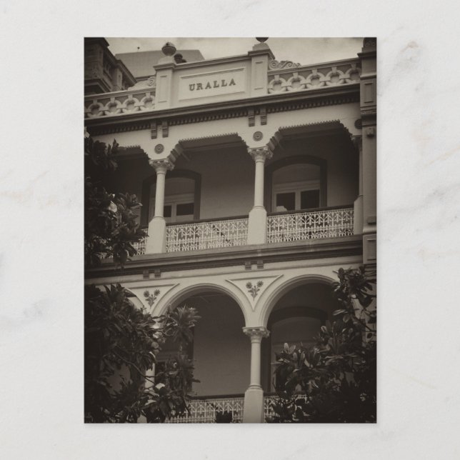 Uralla Byggnad, Sydney, Australien Vykort (Framsida)