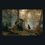 Urals Poster<br><div class="desc">Endless forests and mountain slopes stretch beneath the morning sun. Shishkin’s painting celebrates Russia’s natural grandeur with unmatched realism.</div>