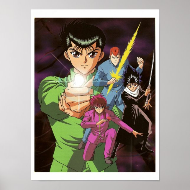 Urameshi Team Yu Yu Yu Hakusho Poster (Framsidan)