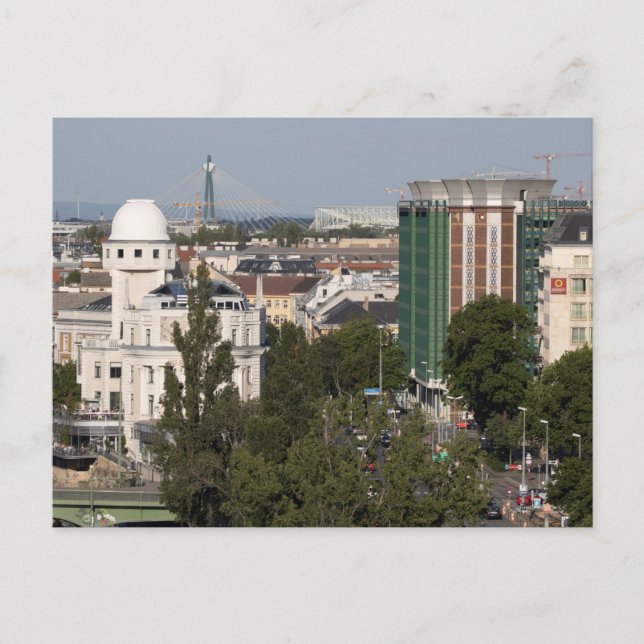Urania Wien Österreich Vykort (Framsida)