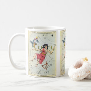Urania's Mirror, Antik Astronomi Himmelskarta Kaffemugg