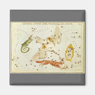 Urania's Mirror, Antik Astronomi Himmelskarta Magnet