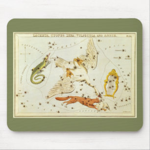 Urania's Mirror, Antik Astronomi Himmelskarta Musmatta
