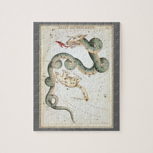 Urania's Mirror, Antik Astronomi Himmelskarta Pussel (Vertikal)