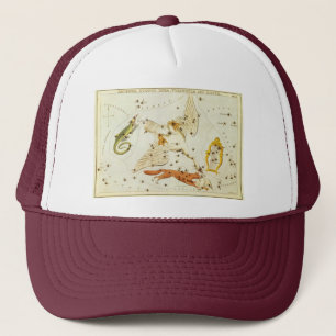 Urania's Mirror, Antik Astronomi Himmelskarta Truckerkeps