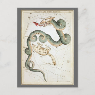 Urania's Mirror, Antik Astronomi Himmelskarta Vykort
