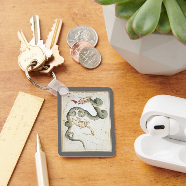 Urania's spegel, antikt astronomiskt kartverk över nyckelring (Skrivbord)